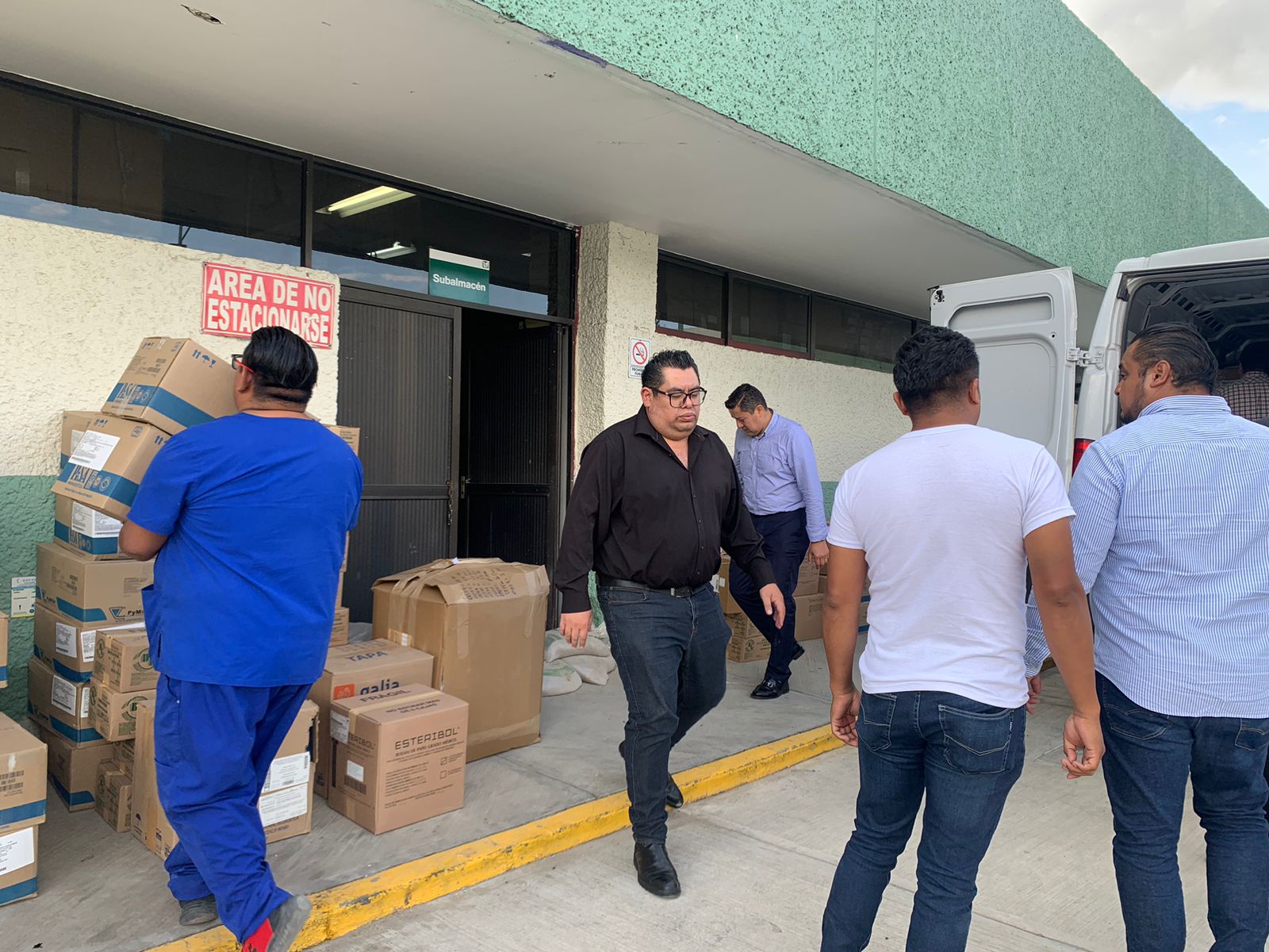 Abastecen con más de 21 mil 676 piezas de material de curación al Hospital IMSS-Bienestar de Tzompantepec